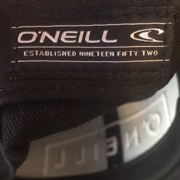 O'Neill Utility Hat  Black w White Snapback OS - Picture 9 of 11